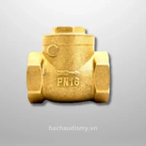 Van 1 chiều lá ren đồng PN16 Dismy